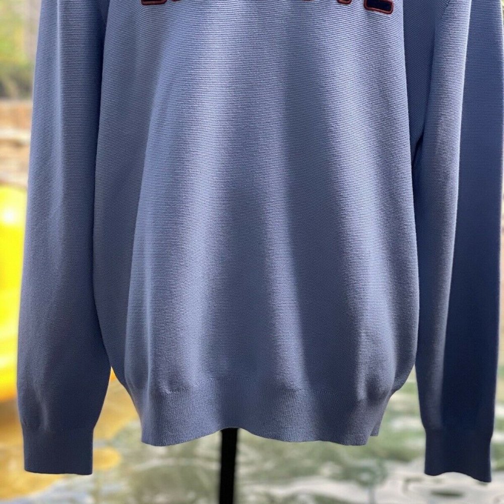 LACOSTE‎ CREW NECK PULLOVER COTTON SWEATER [AH3390] - Picture 7 of 9